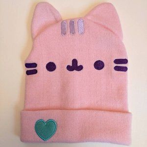 Pusheen | Pink Cat Beanie Hat